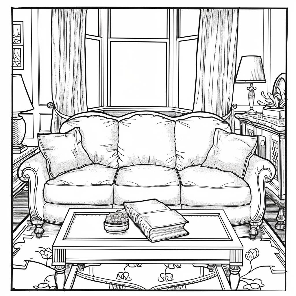 Casa dibujos para colorear