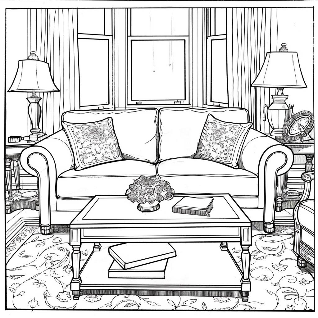 Casa dibujos para colorear