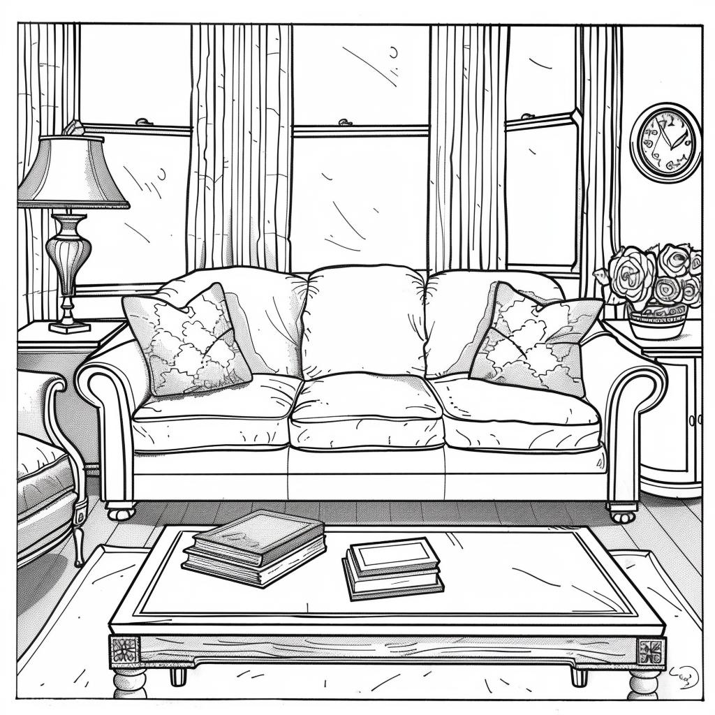 Casa dibujos para colorear
