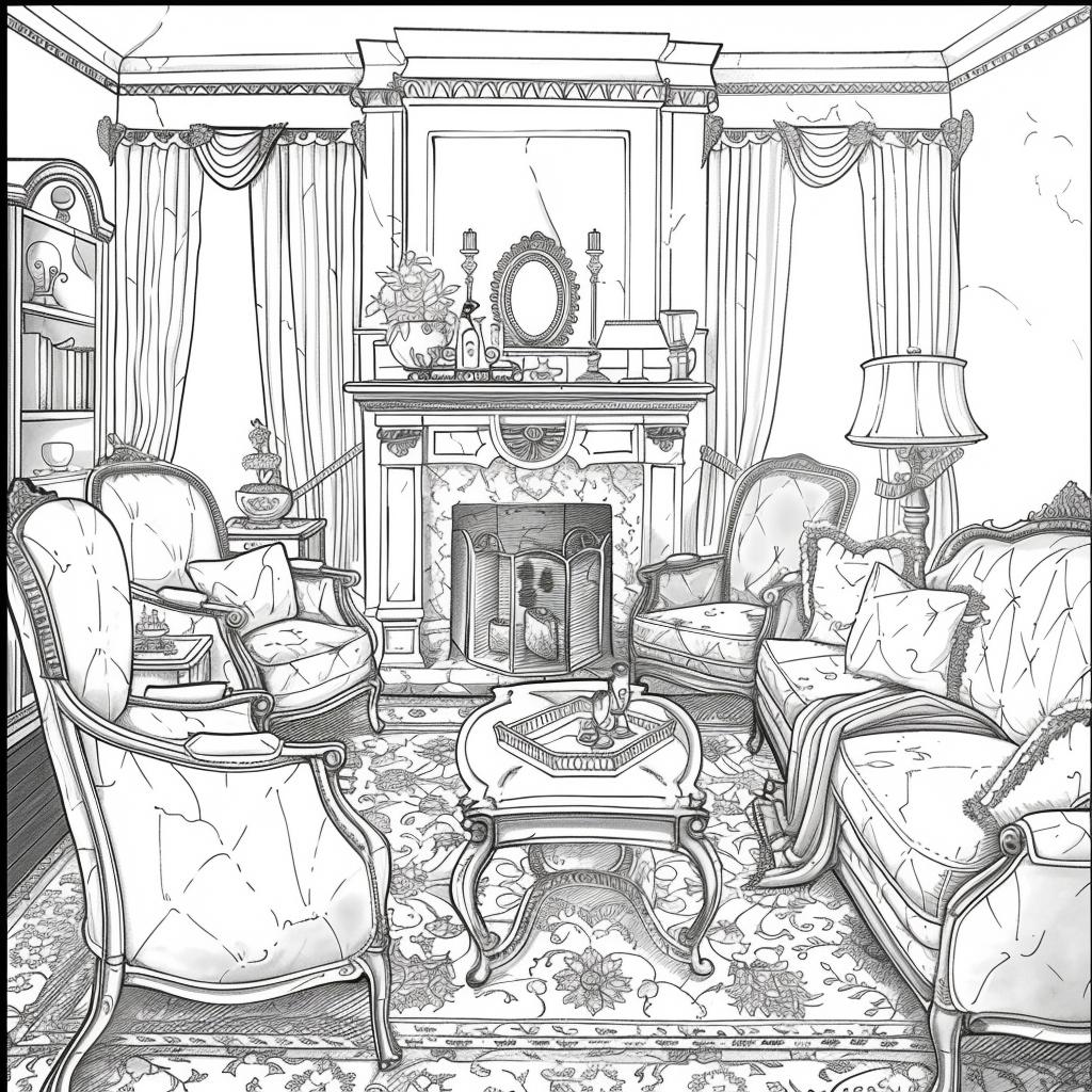 Casa dibujos para colorear