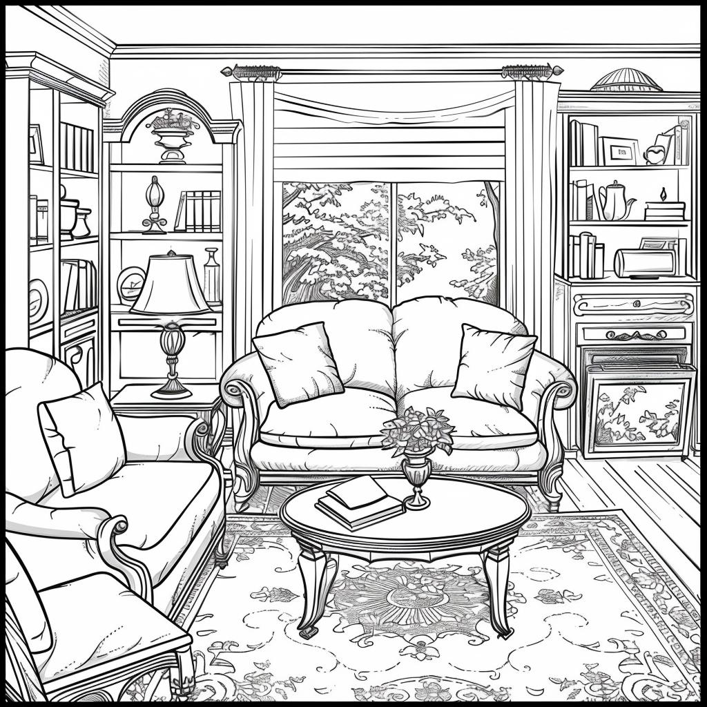 Casa dibujos para colorear