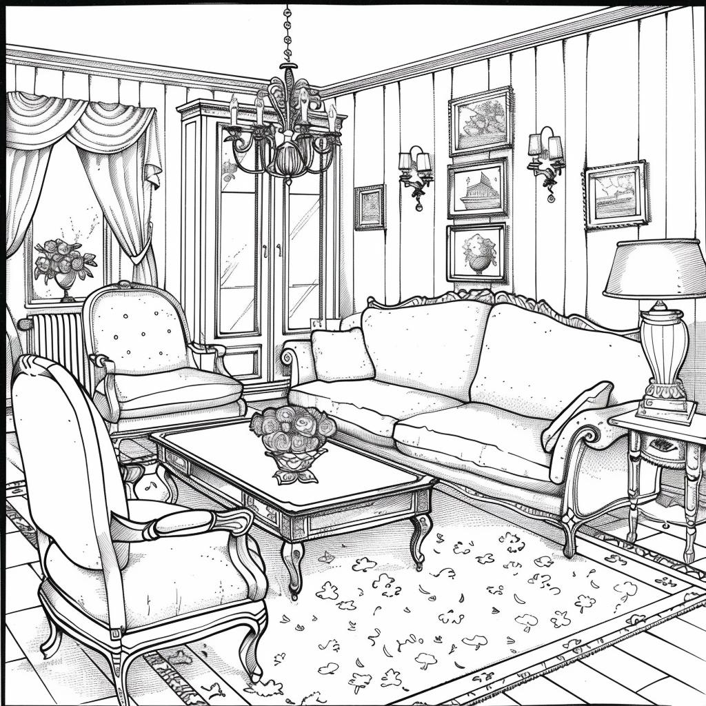 Casa dibujos para colorear