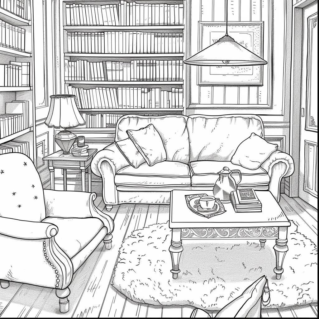 Casa dibujos para colorear