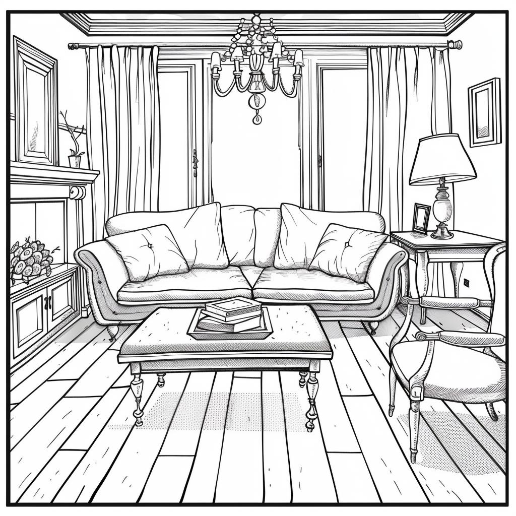 Casa dibujos para colorear