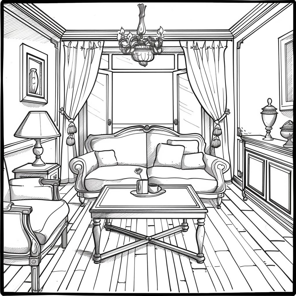 Casa dibujos para colorear