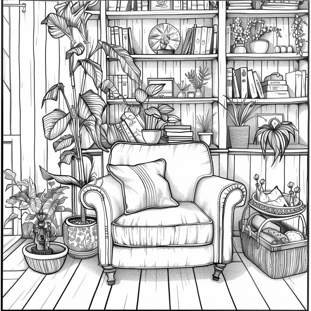 Casa dibujos para colorear