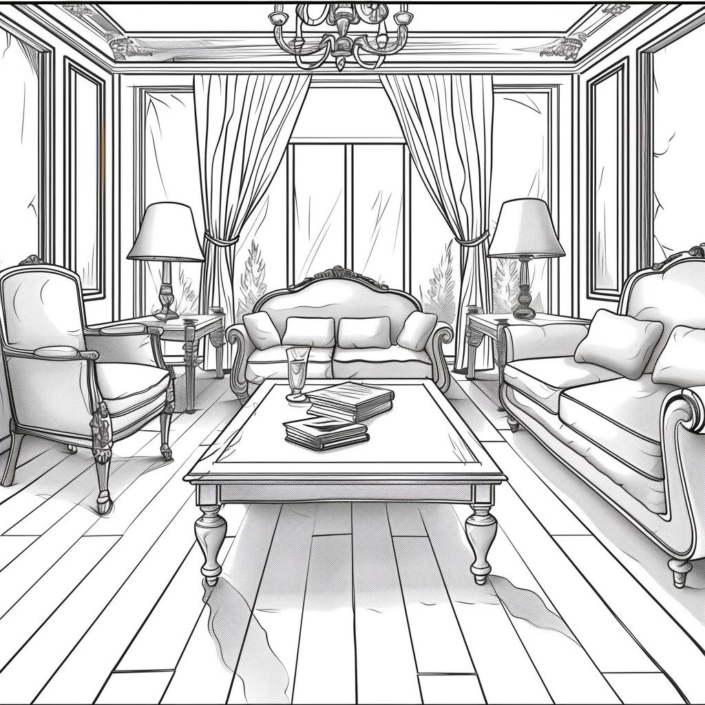 Casa dibujos para colorear