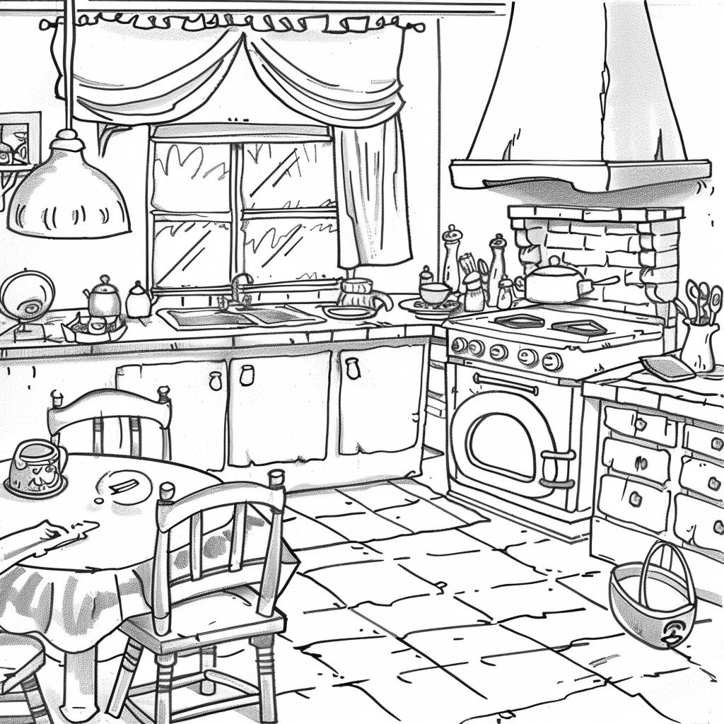 Casa dibujos para colorear