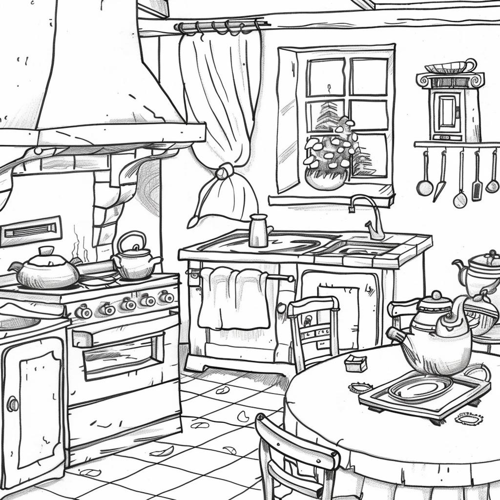 Casa dibujos para colorear