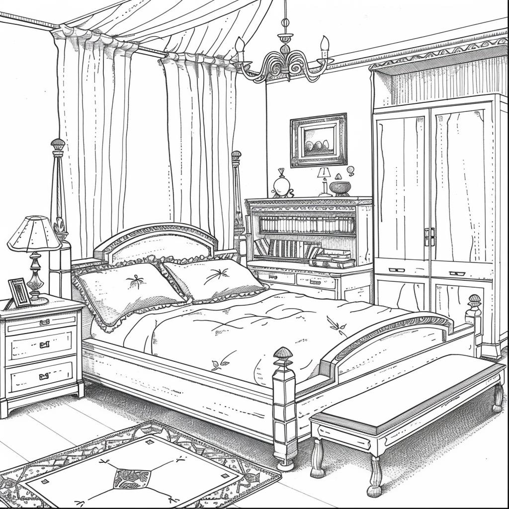 Casa dibujos para colorear