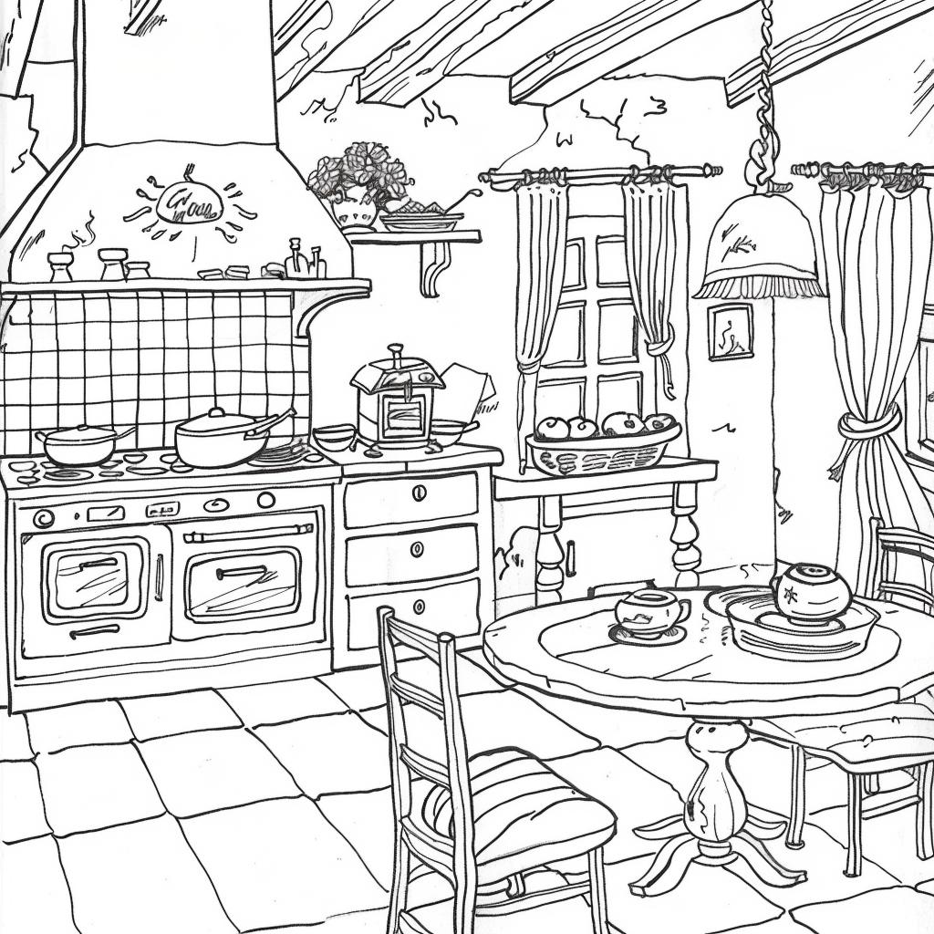 Casa dibujos para colorear