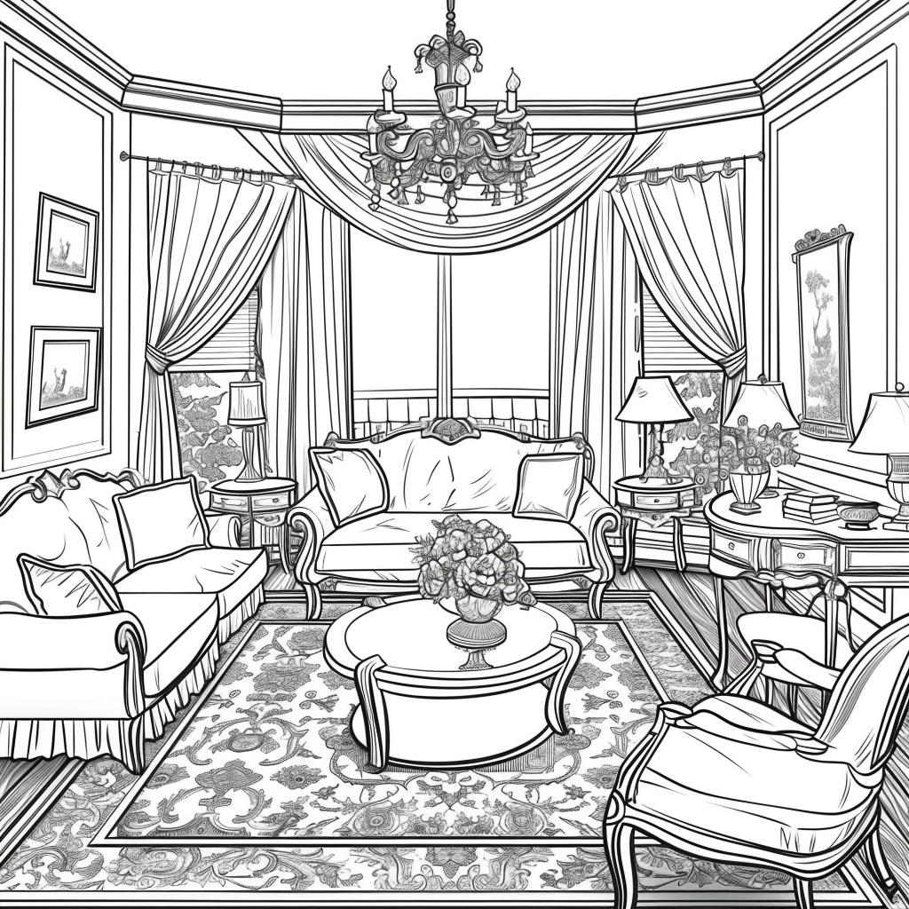 Casa dibujos para colorear