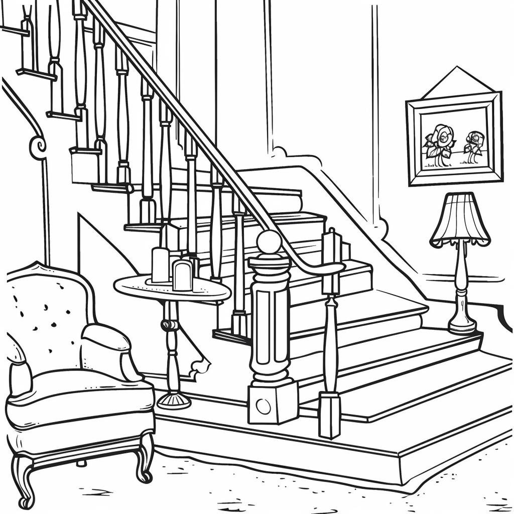 Casa dibujos para colorear