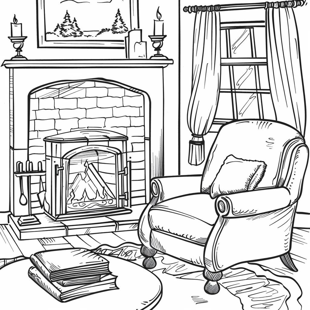 Casa dibujos para colorear