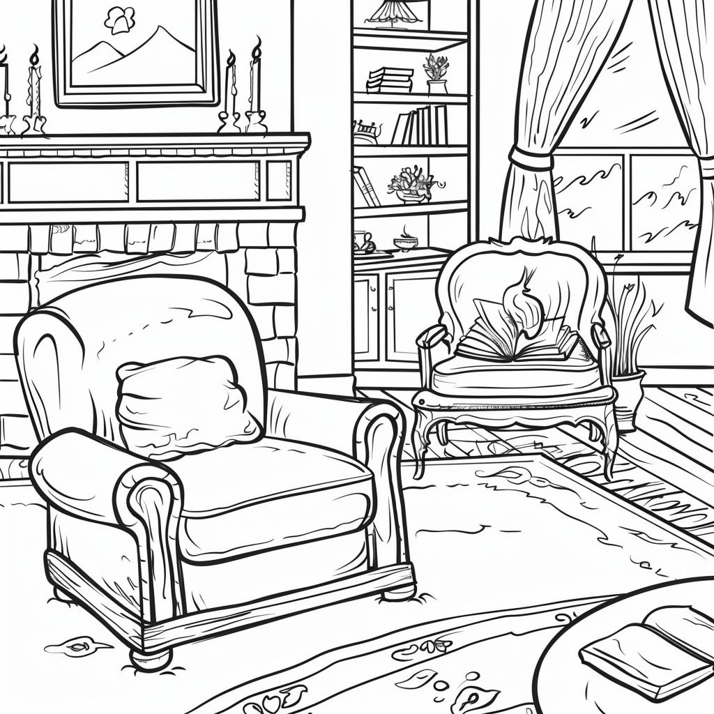 Casa dibujos para colorear