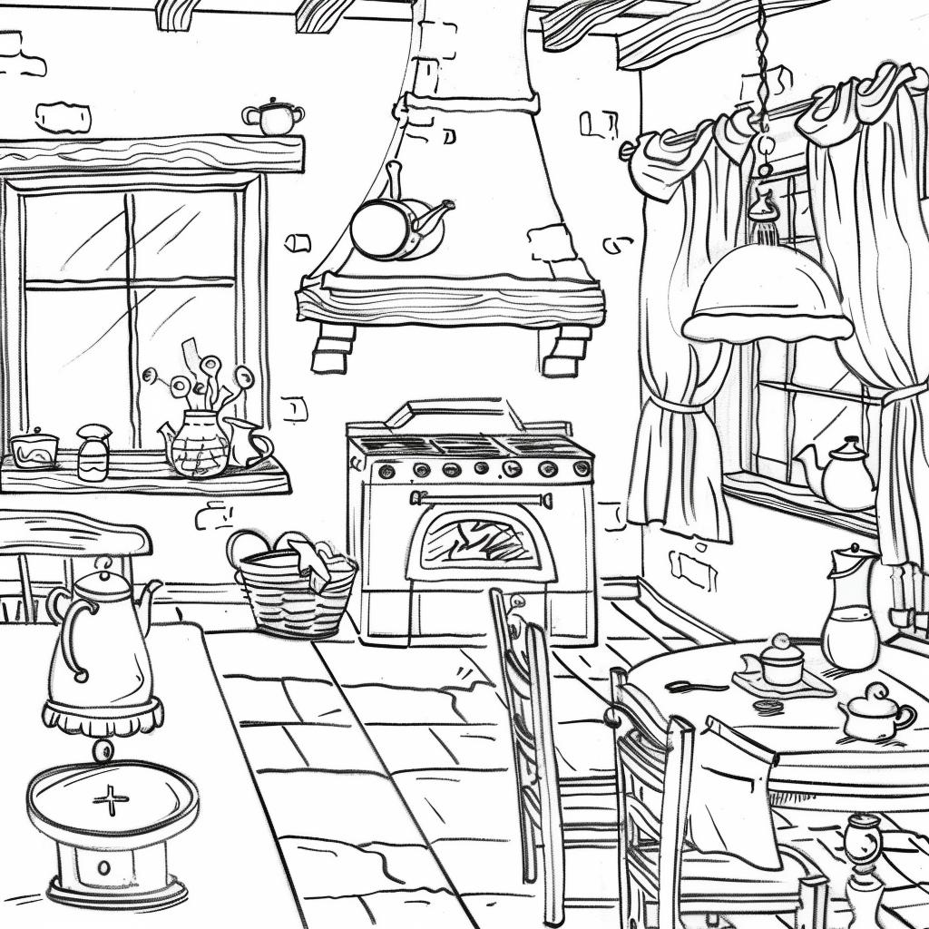 Casa dibujos para colorear