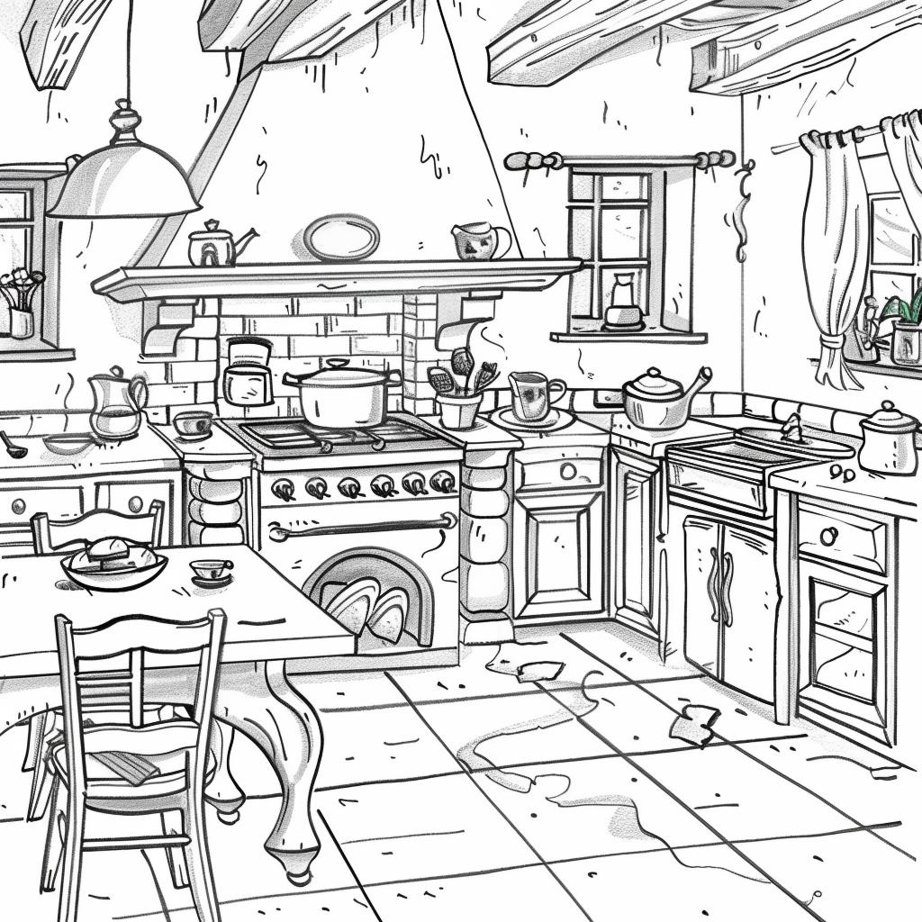 Casa dibujos para colorear