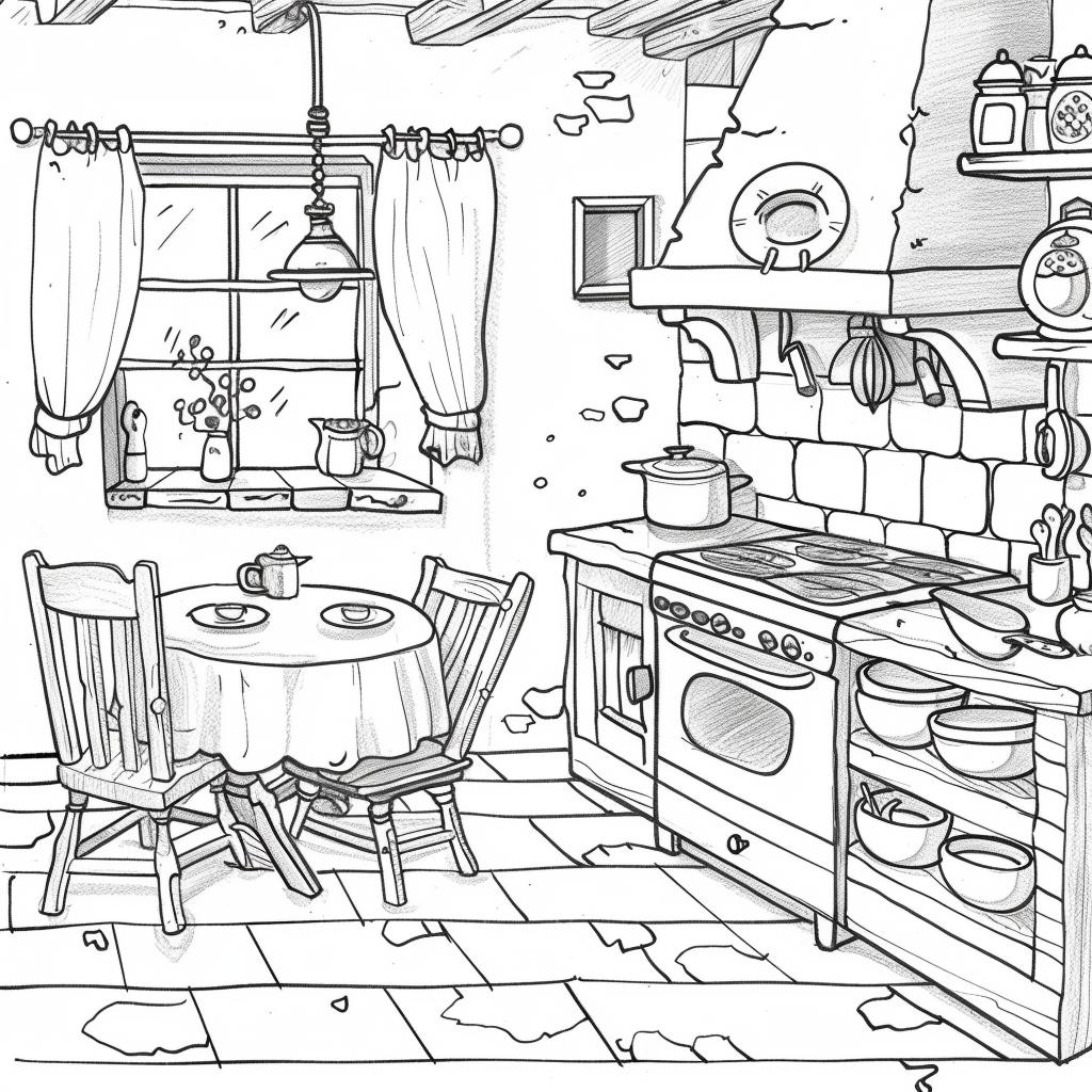 Casa dibujos para colorear