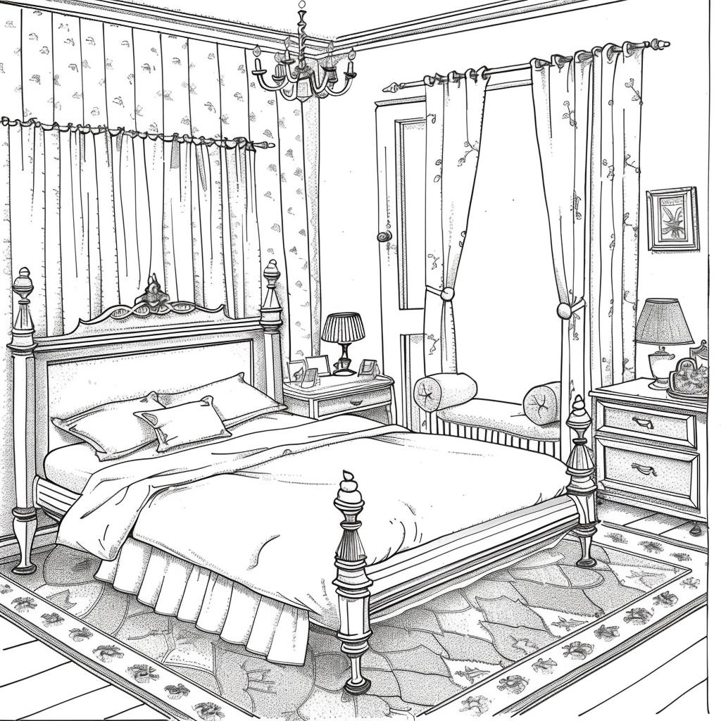 Casa dibujos para colorear
