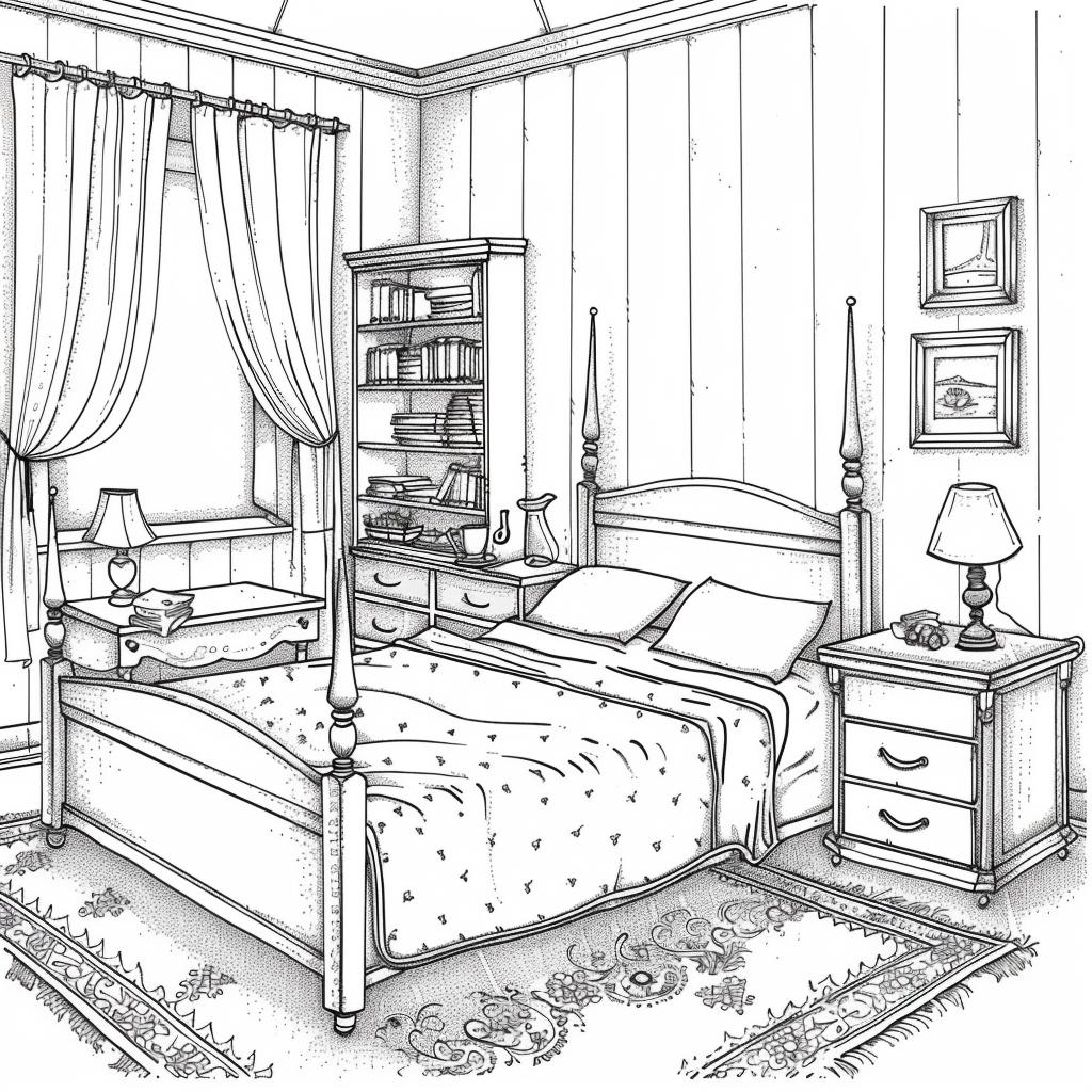 Casa dibujos para colorear