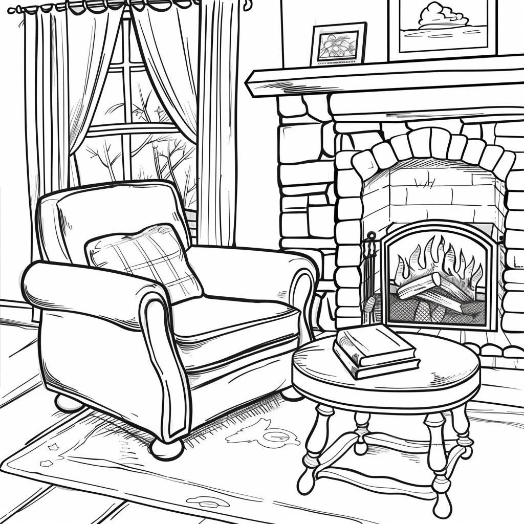 Casa dibujos para colorear