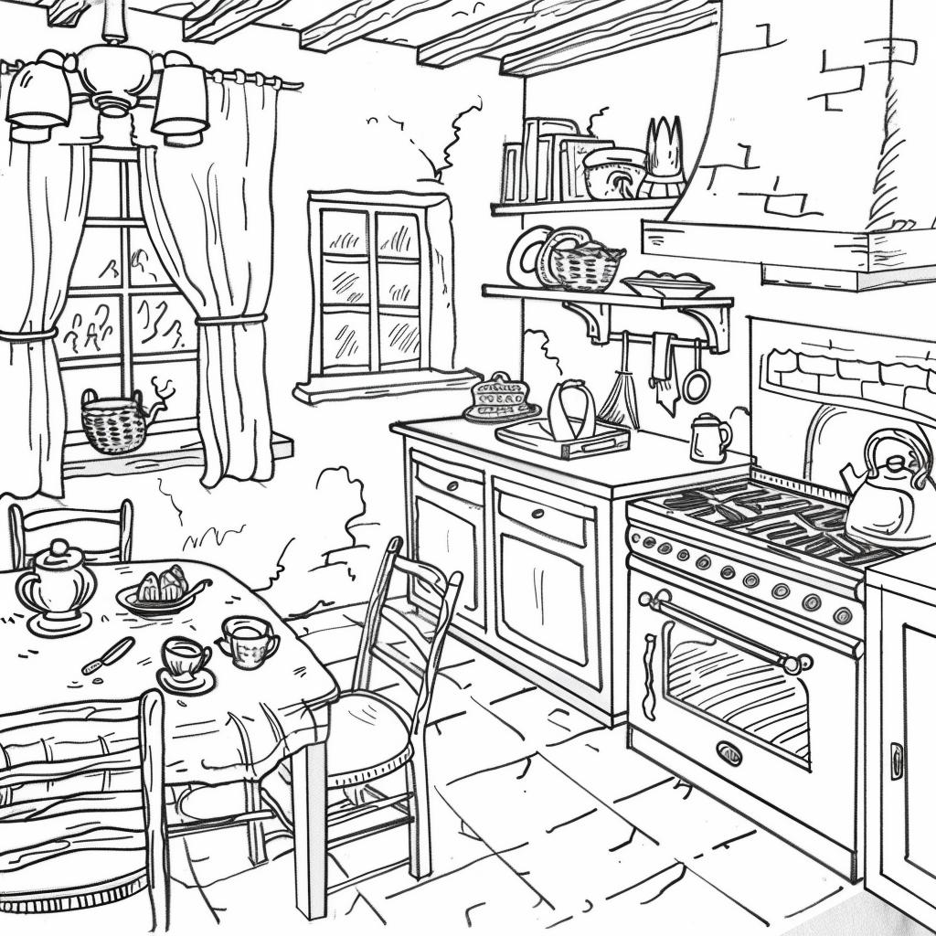 Casa dibujos para colorear