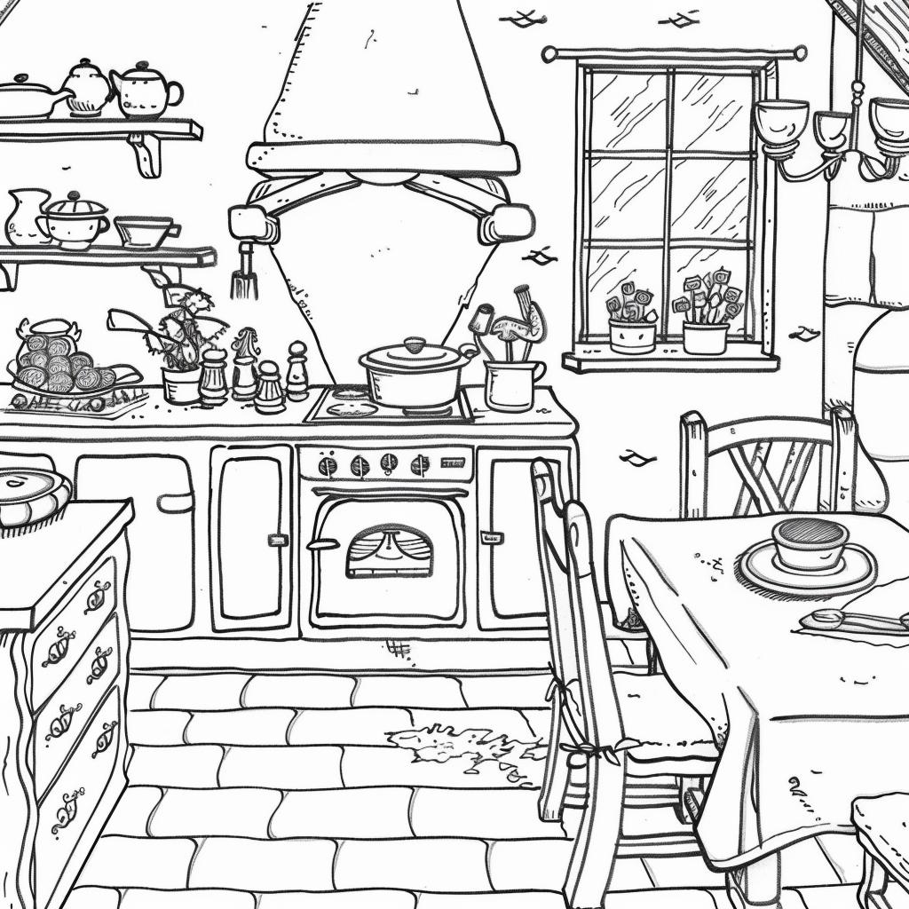 Casa dibujos para colorear