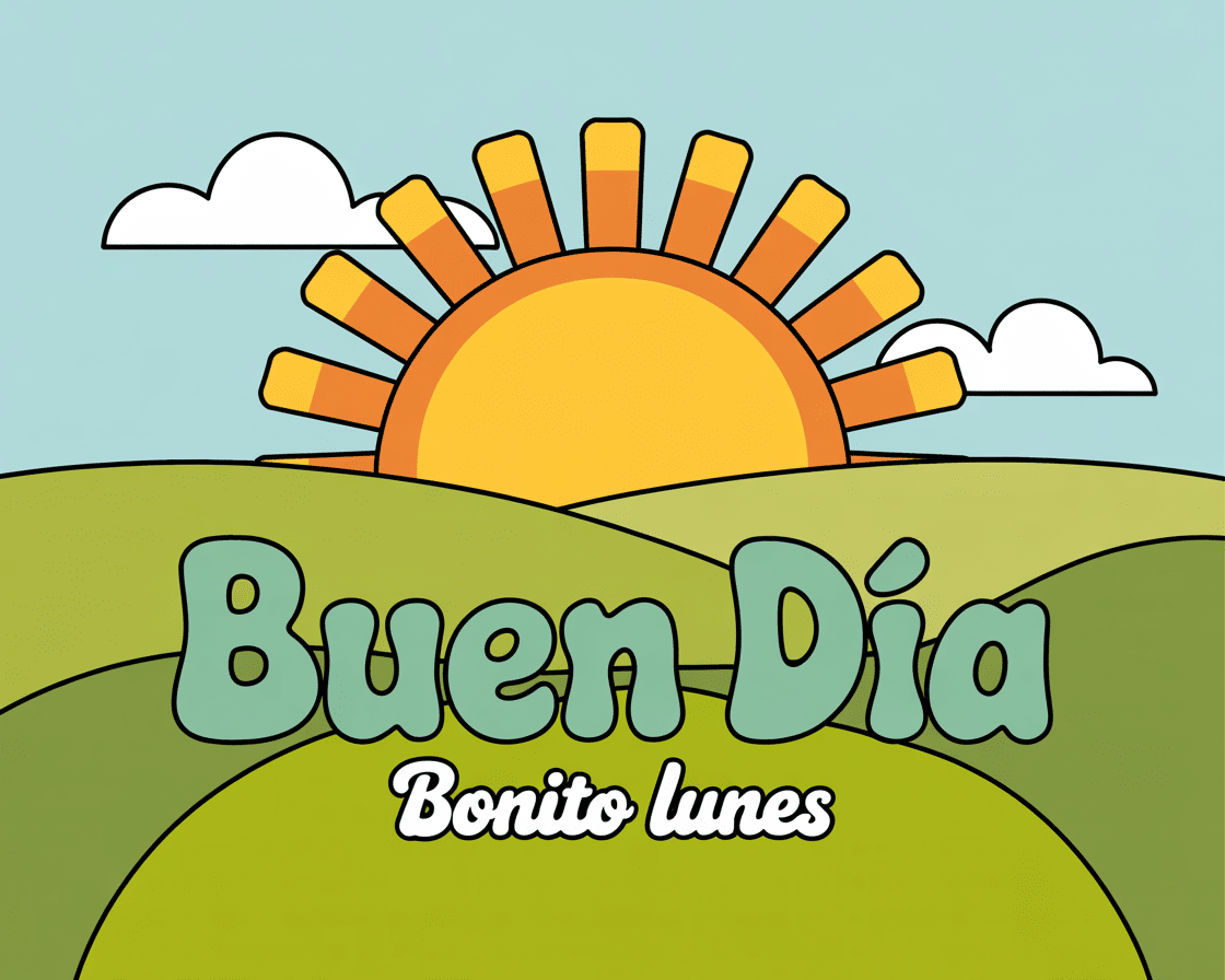 Buen Dia Bonito Lunes