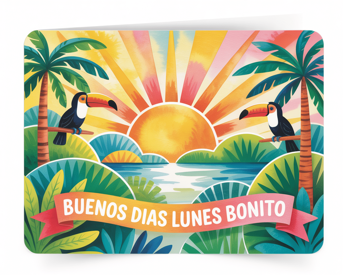 buenos dias lunes bonito