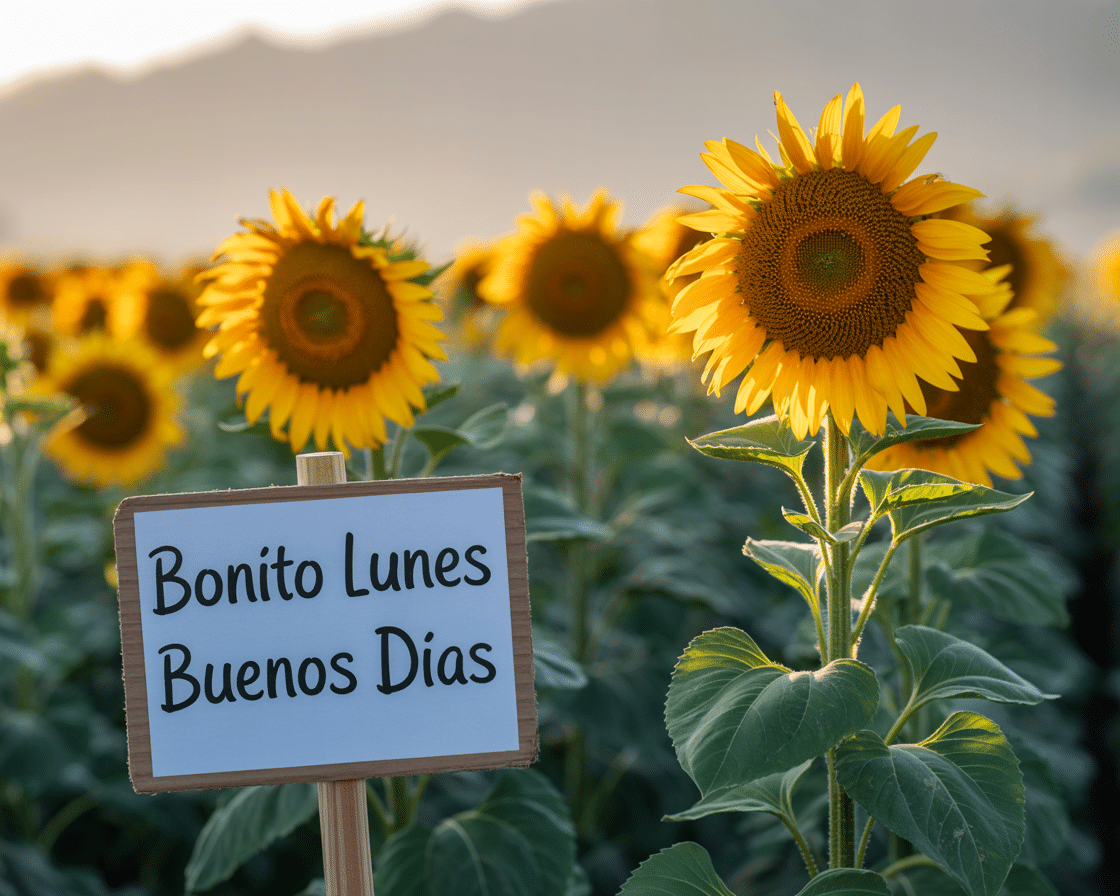 bonito lunes buenos dias