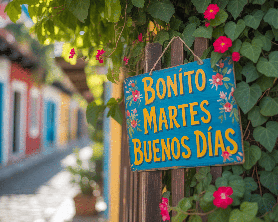 bonito martes buenos dias